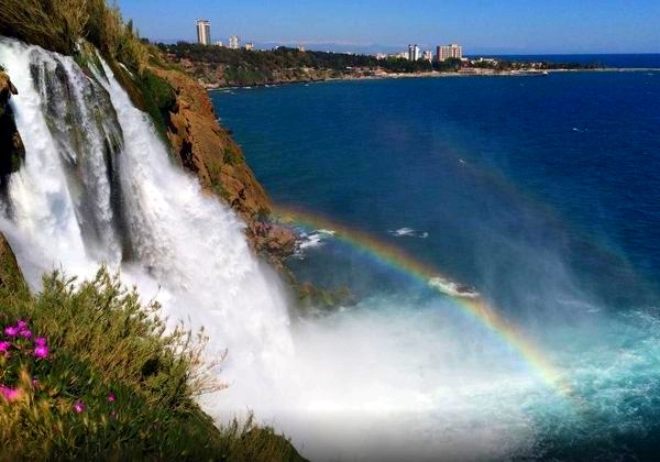 Дюденский водопад Анталья, Düden şelalesi, Дюденский водопад Турция, водопады в Турции фото