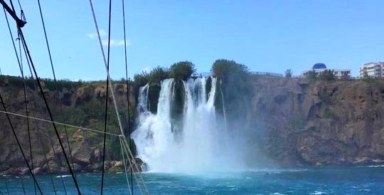Дюденский водопад Анталья, Düden şelalesi, Дюденский водопад Турция, водопады в Турции фото