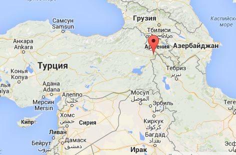 Турция горы карта горы
